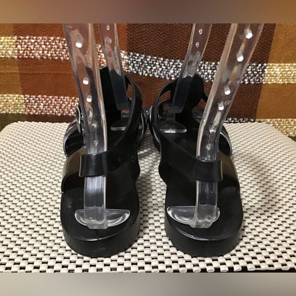Stefania Shoes Italian Made Jelly Gladiator Footwear Sandals Size EU 41 = US 10 - Picture 4 of 7